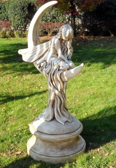 Fairy Statue cast marble Religious statue as MAry Moadonna Grace Statues 